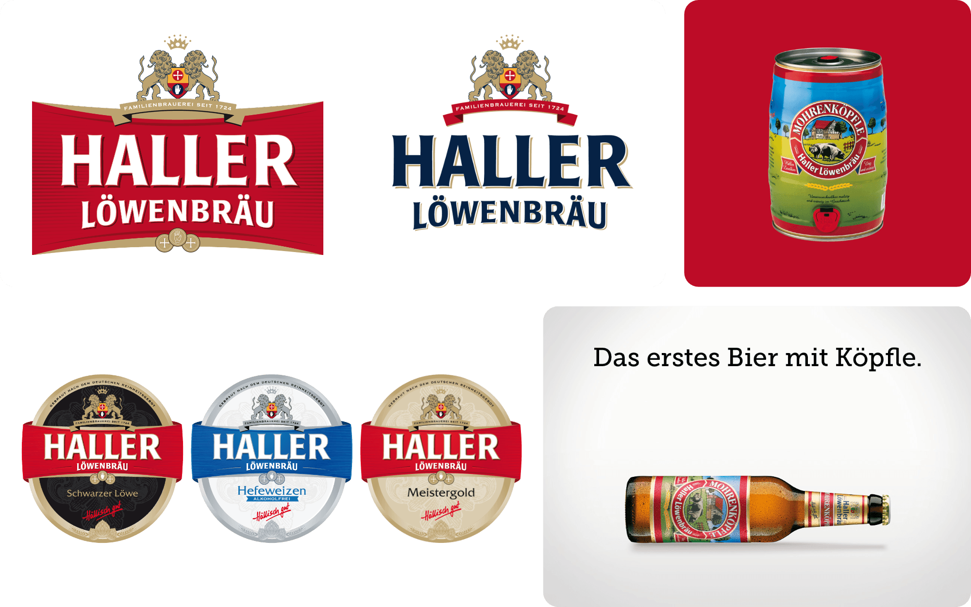 Haller Löwenbräu — Etatverantwortung für die Privatbrauerei aus Schwäbisch Hall.